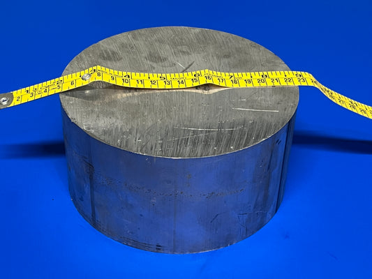 Large Aluminum Billet, 6 3/4 x 3 3/8 Inches